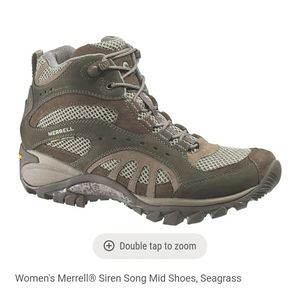 MERRELL Siren Song Mid Hiking Seagrass Shoes